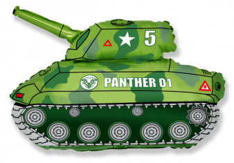 Шар Фигура, Танк (зелёный) / Tank (в упаковке)