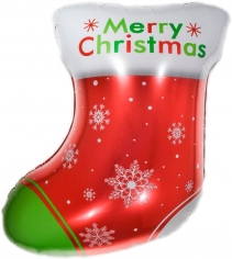 Шар Мини-фигура, Новогодний носок для подарков (в упаковке)