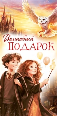 Конверт для денег «Волшебный подарок»