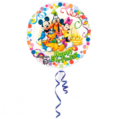 Шар Круг, Микки и друзья СДР / Mickey & Friends Party (в упаковке)