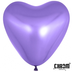 Сердце Фиолетовый, Хром / Violet