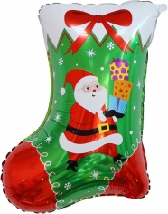 Шар Фигура, Новогодний носок с подарками (в упаковке)