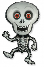 Шар Фигура, Танцующий скелет, Серый