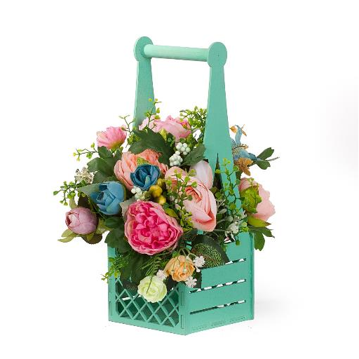 Декоративный ящик для цветов "Малыш Решетка", Тиффани